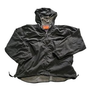 Bugle Boy Kids Windbreaker Jacket Medium Forest Green